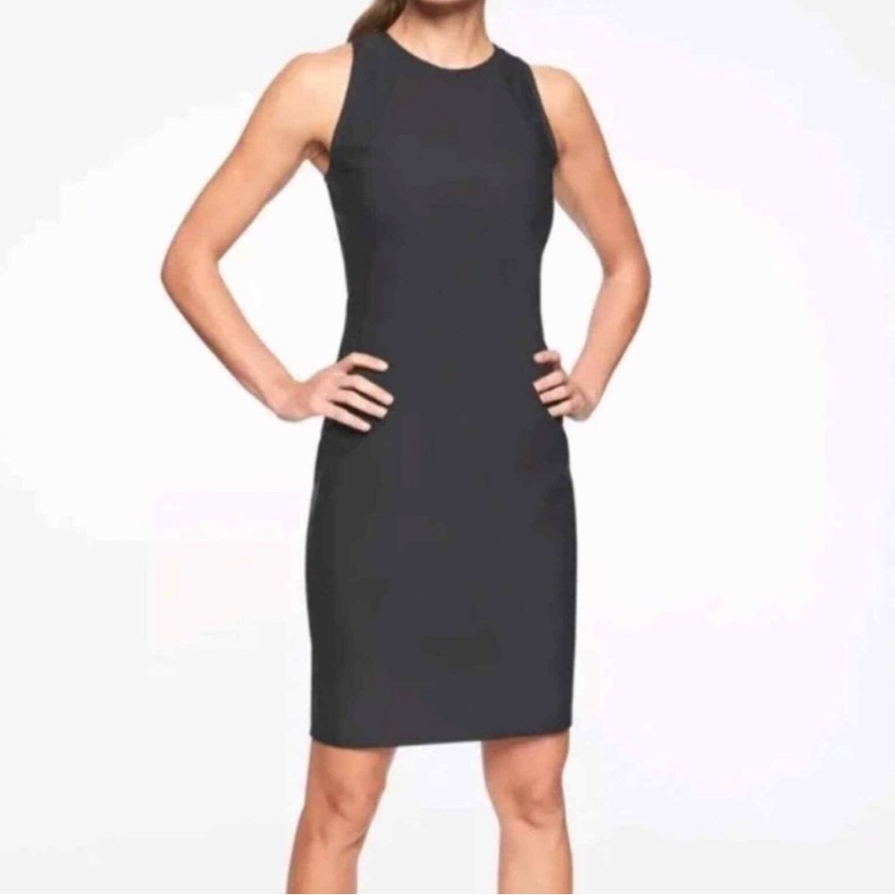 EUC ATHLETA EN ROUTE BLACK DRESS SIZE S.